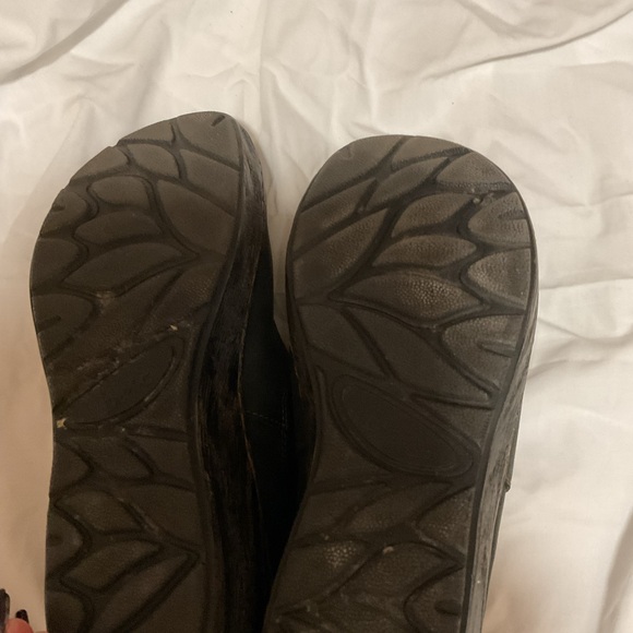 b.o.c. Black Leather Loafers Size 9M - Picture 10 of 15